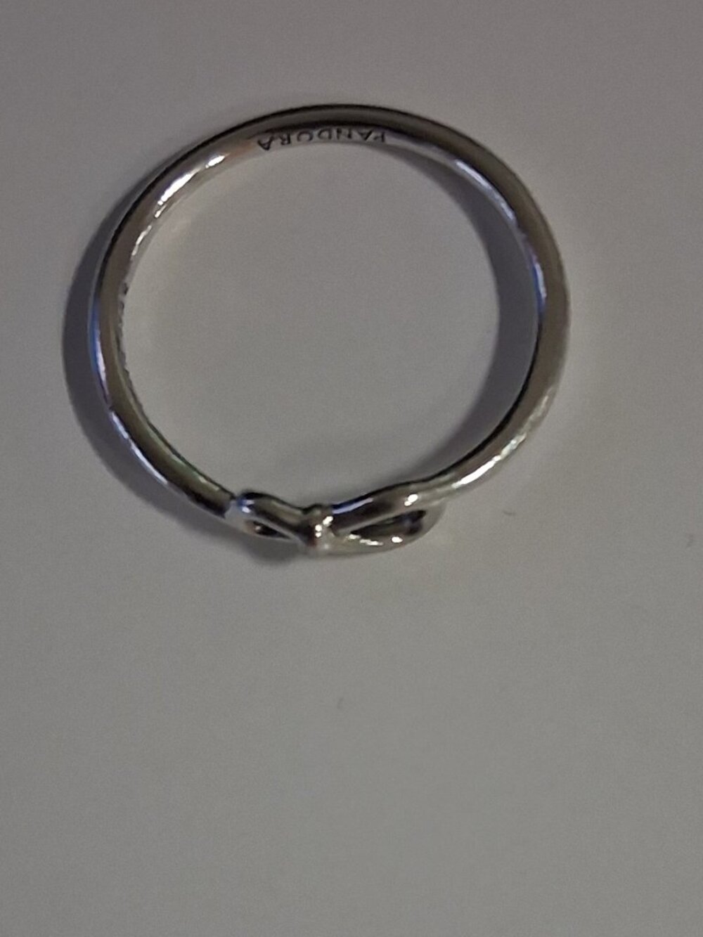 Pandora 198898C00-58 Infinity Knot Ring – Sterling Silver – Size 8.5